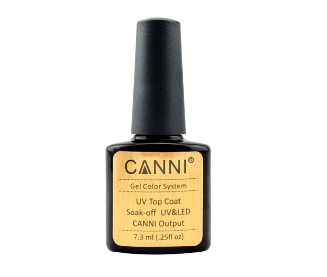 Top coat soak-off uv & led, Canni, cu degresare, 7.3 ml