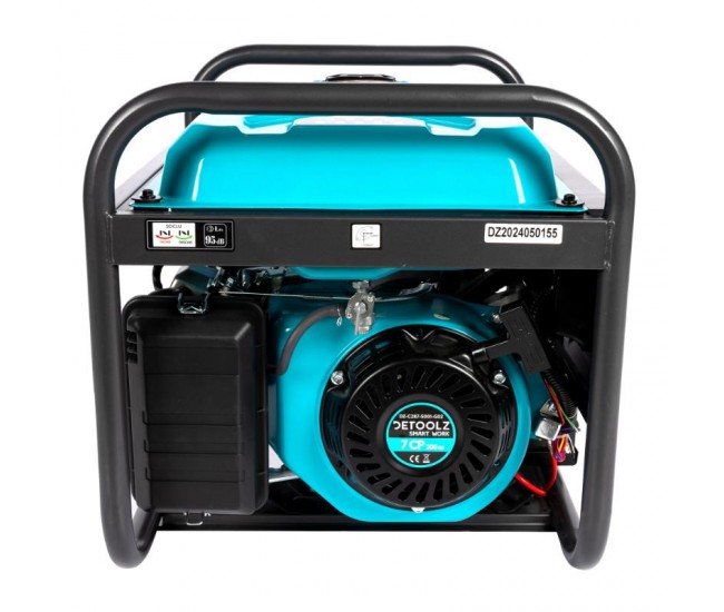 Generator detoolz 3kw 2p230 b4t pornire electrica 15l fara roti g02