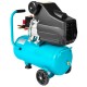 Compresor detoolz 24l cu ulei, 1500 w, debit 160l/min, 8 bar, 2 prize de aer