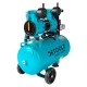 Compresor detoolz 24l fara ulei, 1500 w, debit 154l/min, 8 bar, 2 prize de aer