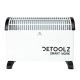 Convector electric detoolz, 2kw, 3 trepte de putere, cu termostat reglabil