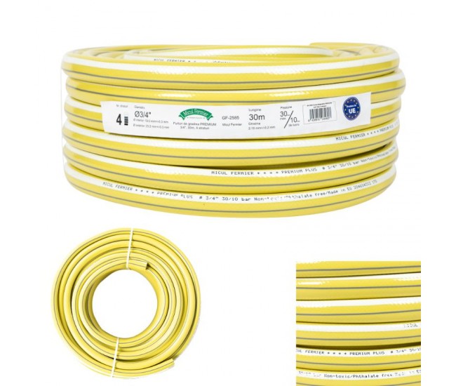 Furtun de gradina premium  3/4'' 30m 4 straturi