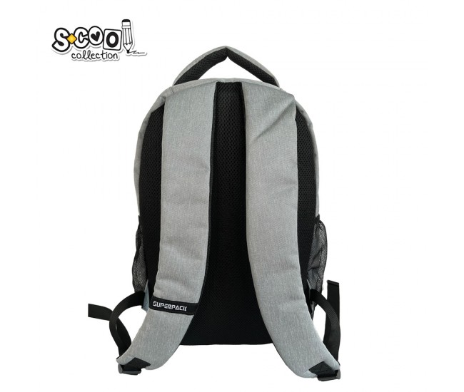 Ghiozdan compartiment laptop, SUPERPACK, 41x29x15 cm - S-COOL