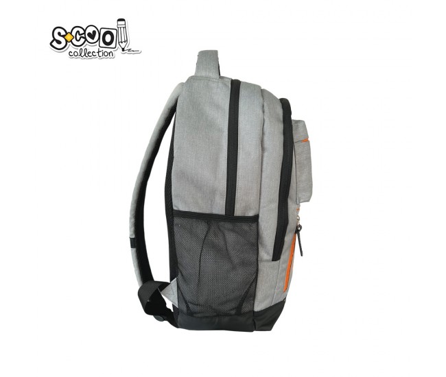 Ghiozdan compartiment laptop, SUPERPACK, 41x29x15 cm - S-COOL