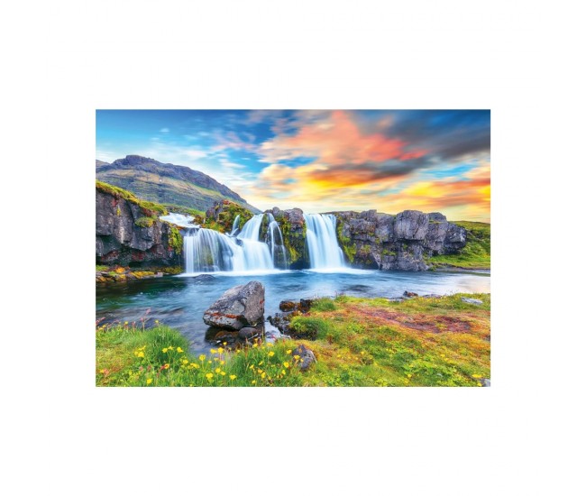 Puzzle Cascada Islanda, 500 piese - DINO TOYS