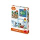 Puzzle 3 in 1, Unde locuiesc animalele - DINO TOYS