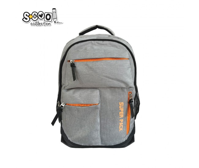 Ghiozdan compartiment laptop, SUPERPACK, 41x29x15 cm - S-COOL