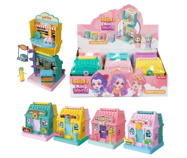 Mini playset, Casuta papusi - Toi-Toys