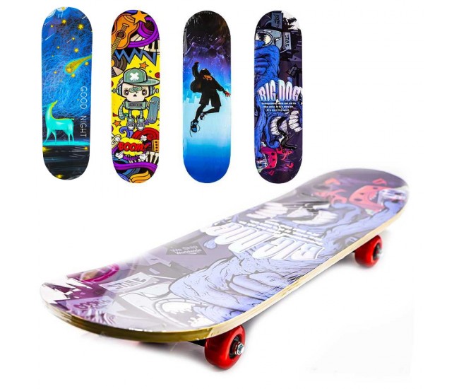 Placa skateboard din lemn, 60 cm