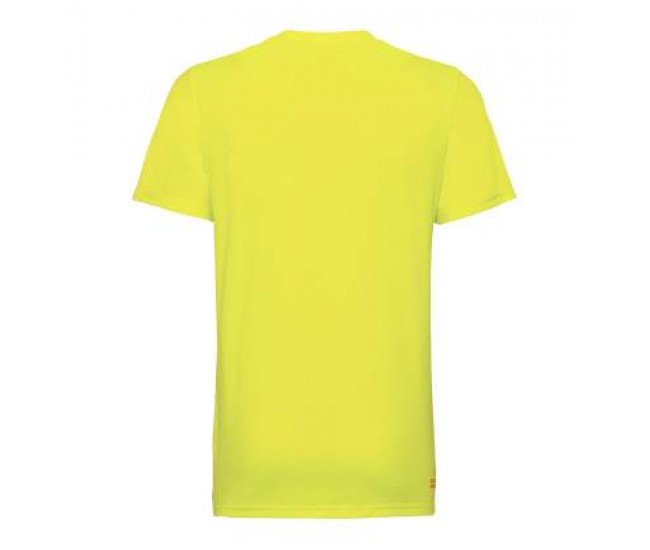 Tricou BIDI BADU Evin Baiat - Galben Neon/Rosu