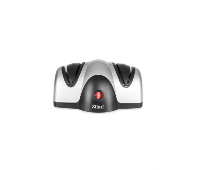 Ascutitor de cutite electric zilan zln2168 gri, cu doua nivele de ascutire, 40w, usor de curatat, ZLN-2168