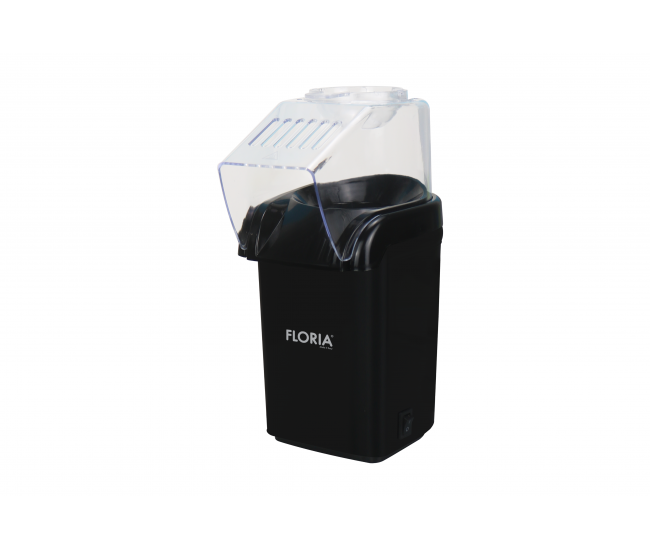 Aparat pentru facut popcorn floria zln9045, bpa free, capacitate 60 de grame, 1200w, negru