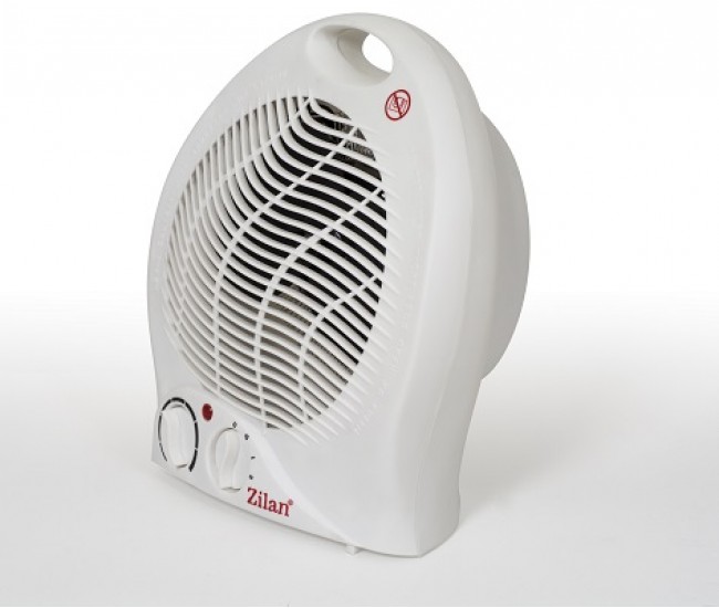 Aeroterma zilan zln-6171, alb putere 2000w, 2 nivele de incalzire+rece, protectie supraincalzire, termostat reglabil,